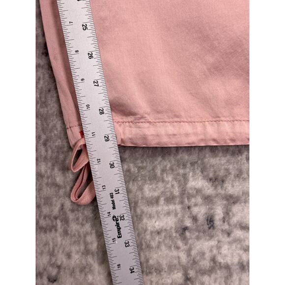 Anthropologie Pants 32 Womens Pilcro Pink Parachute Cargo Wide Leg - Picture 5 of 7